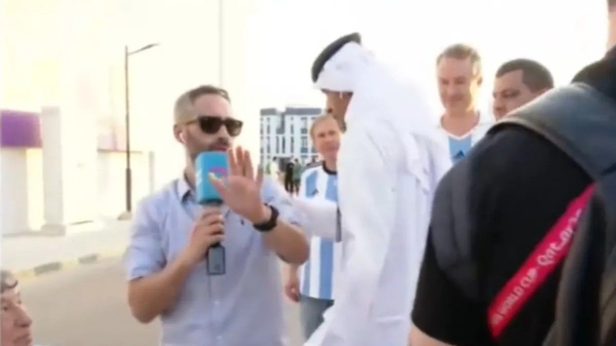 Video: autoridades de Qatar cortaron transmisiones en vivo de El Trece y C5N