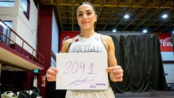 luciana delabarba, de glew, se convirtio en la maxima goleadora de la historia de la liga nacional de basquet