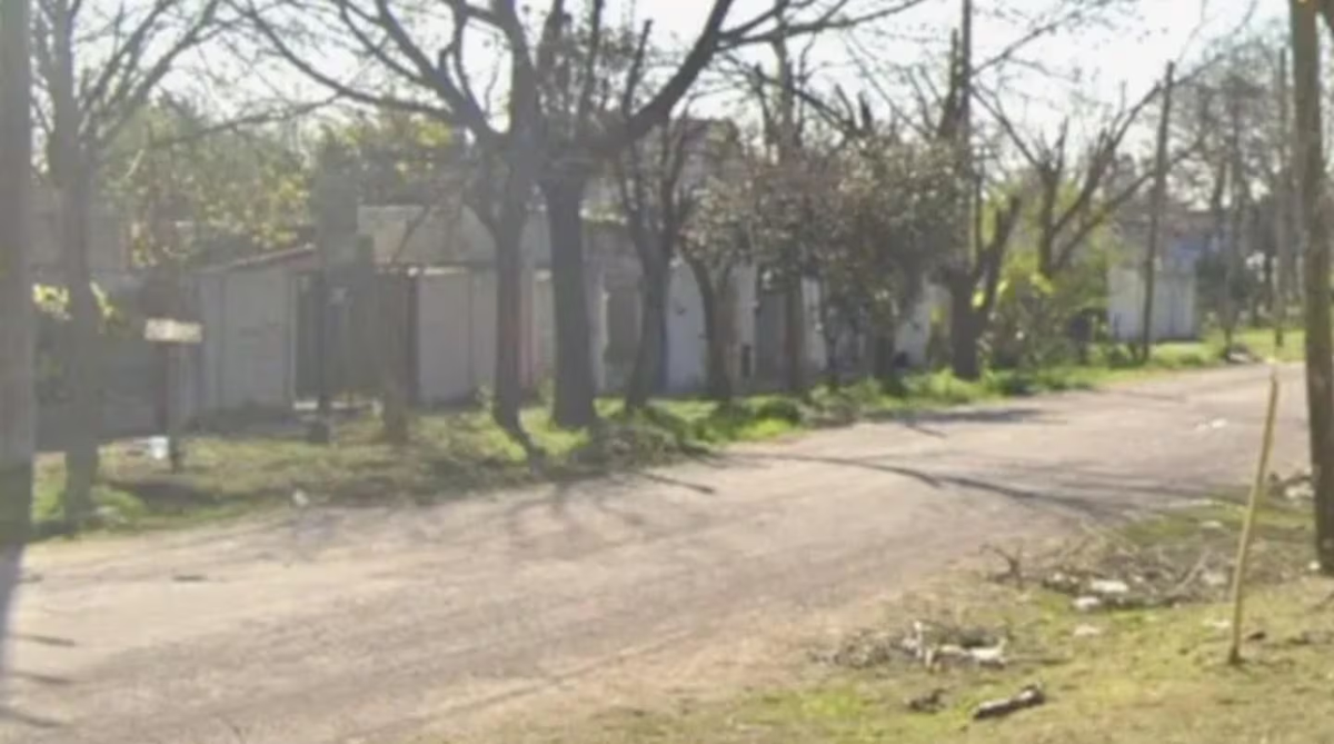 El lugar en donde sucedió el asesinato en Guernica.