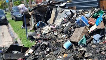 Se incendió un galpón en Burzaco: familia pide ayuda para conseguir las herramientas y poder trabajar