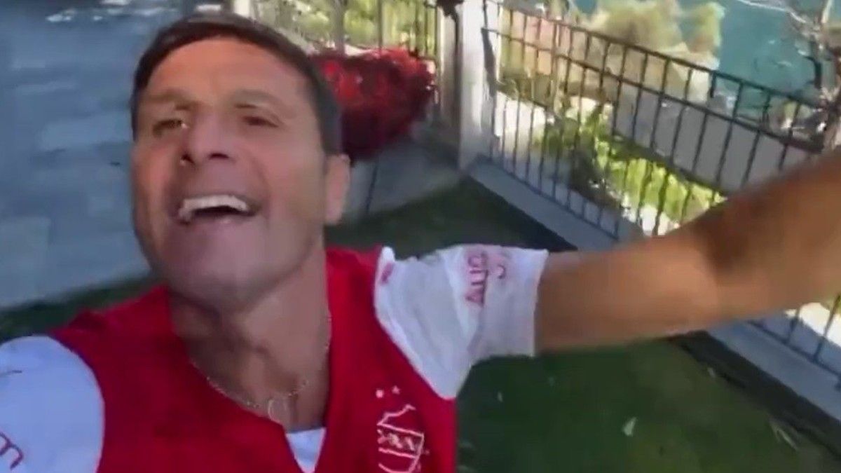 Pupi Zanetti subió un video alentando a Independiente y se volvió viral