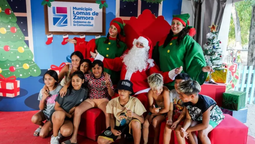 navidad en lomas: papa noel recorrera plazas en todo el municipio