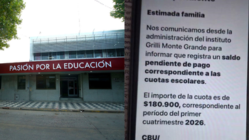 Intento de estafa a familias del colegio Grilli de Monte Grande: enviaron mails por supuestas cuotas adeudadas