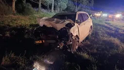 un diputado protagonizo un choque fatal en la ruta 6: murio una mujer