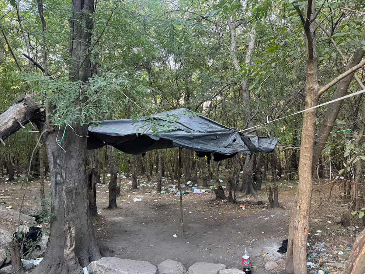 La zona en la que fueron detenidos los dos acusados en La Matanza. La zona en la que fueron detenidos los dos acusados en La Matanza.