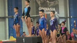 gimnastas de zona sur ganaron medallas en el metropolitano y piensan en su chance en la seleccion
