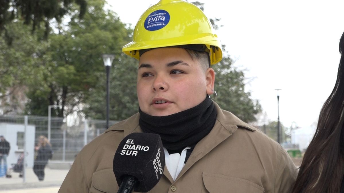Mujeres obreras trabajaron en remodelación de una plaza en Monte Grande: Los no tienen género