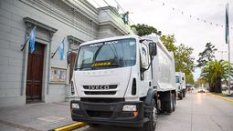 san vicente: incorporan camiones compactadores para la recoleccion de residuos