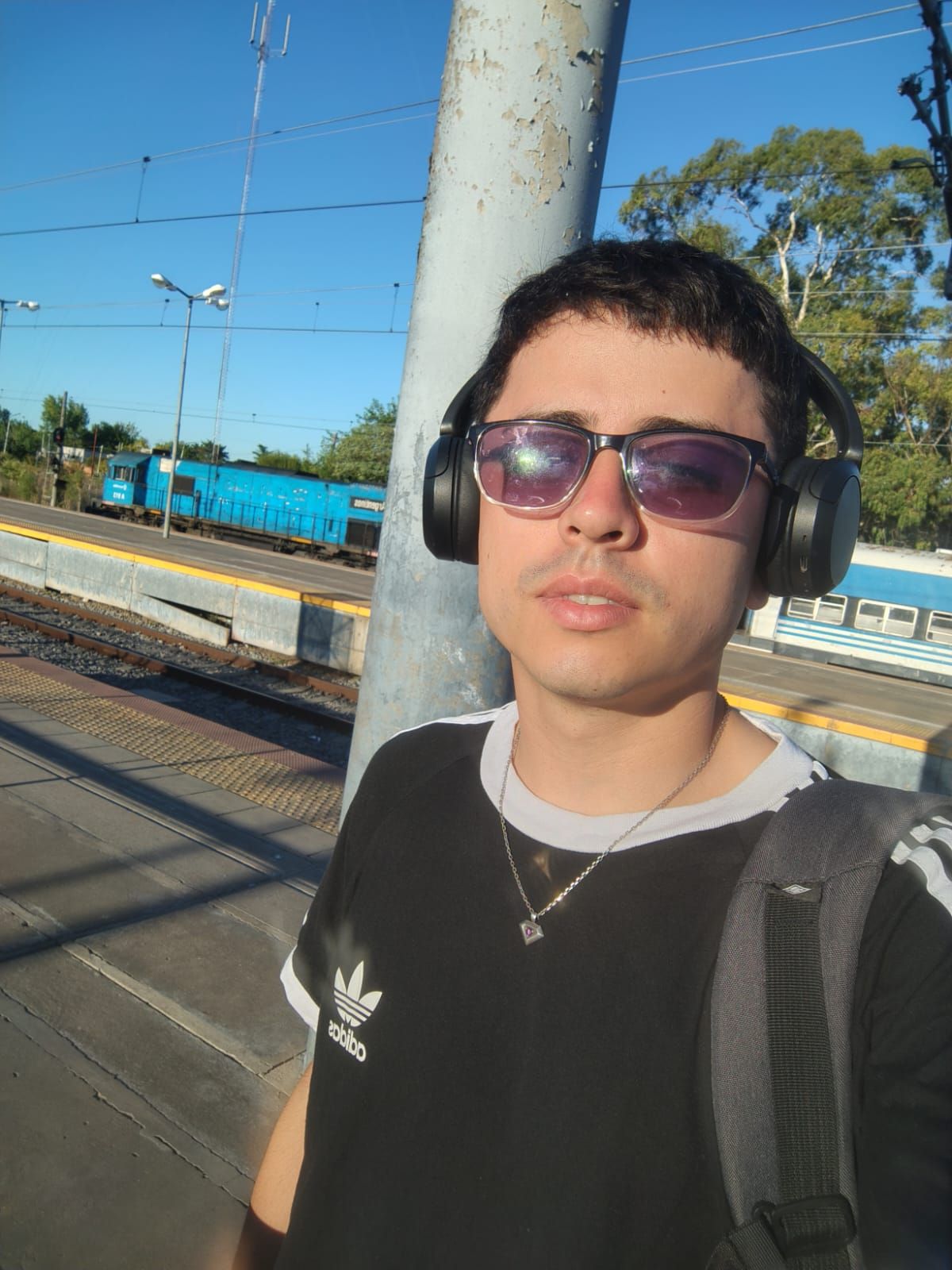 Lucas Duarte trabaja hace años fuera de San Vicente, desde donde tenía que viajar a Quilmes, Avellaneda y, actualmente, Microcentro.