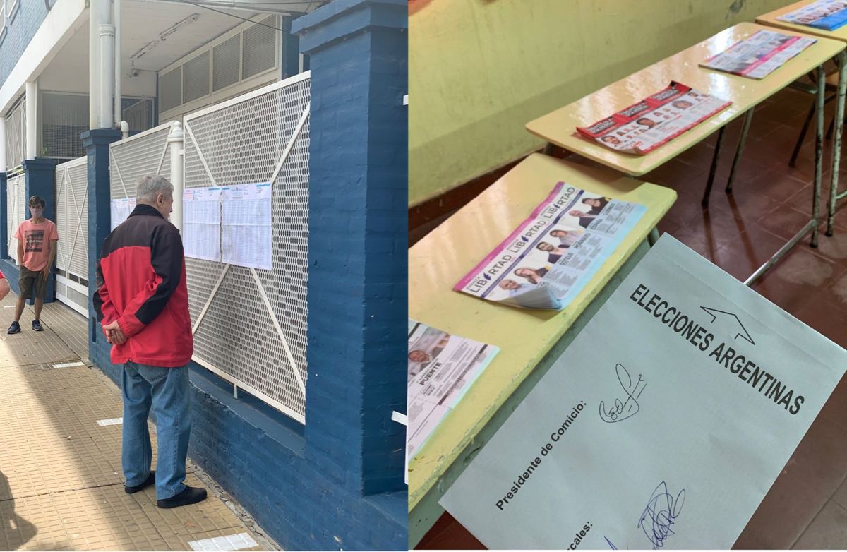Con protocolos, las mesas de votación abrieron a las 8 en Almirante Brown. 