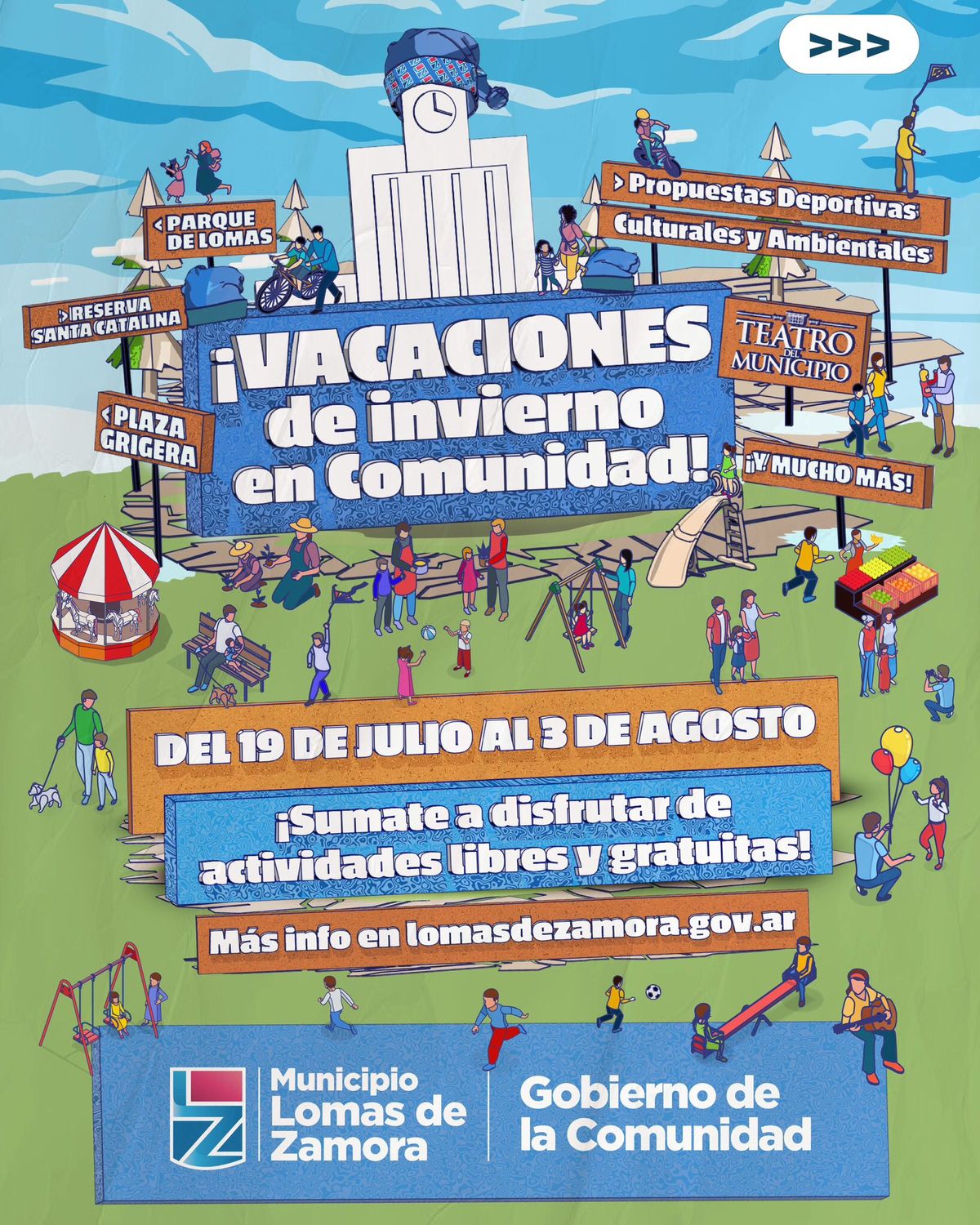 Las actividades previstas para las vacaciones de invierno se pueden consultar en las redes sociales del Municipio.&nbsp;