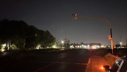 canning: ya paso casi una semana y los semaforos de la ruta 58 y el deslinde siguen sin funcionar