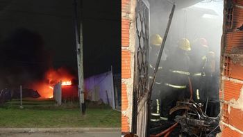 Dos incendios destruyeron viviendas en Almirante Brown durante el fin de semana