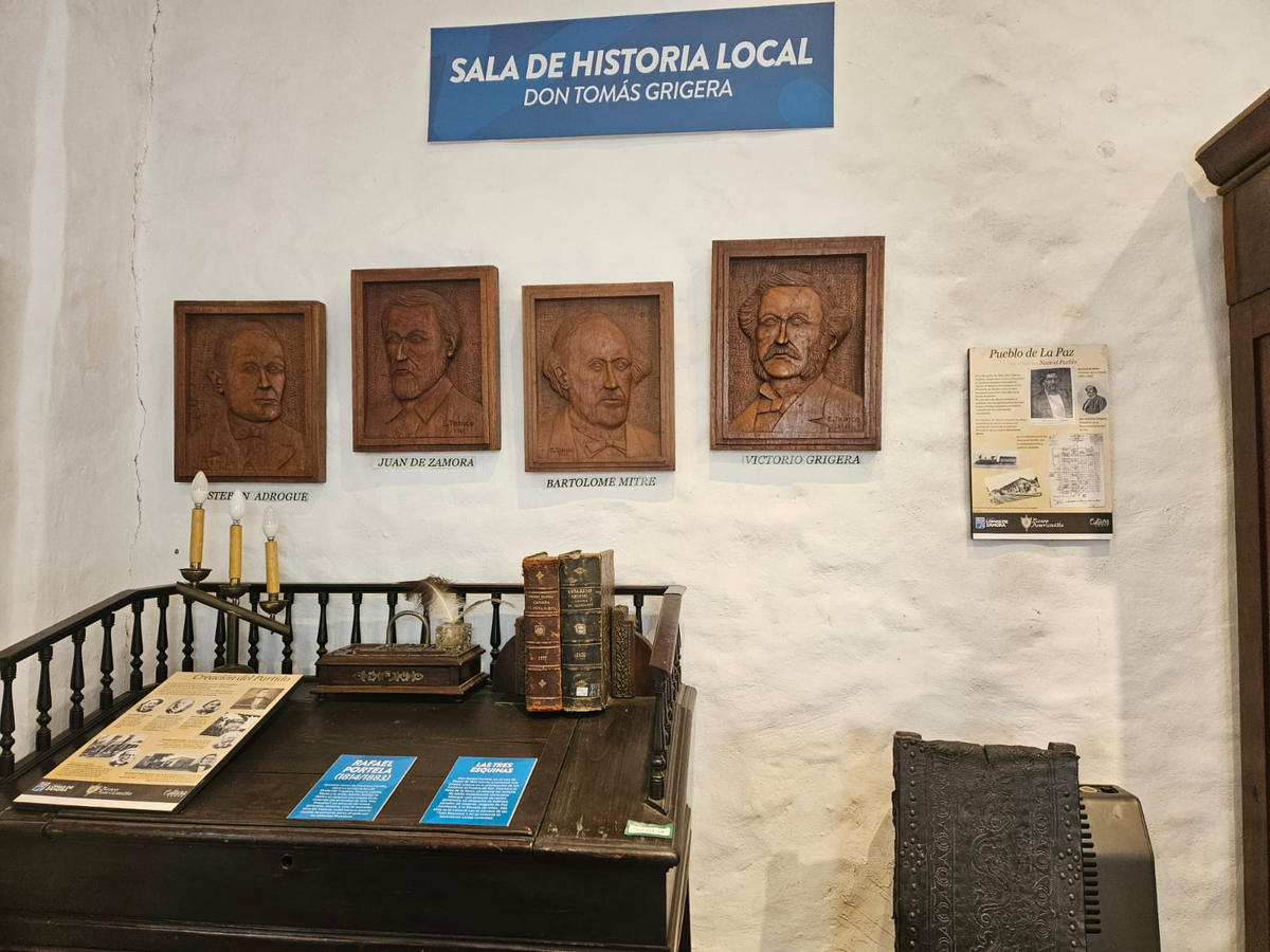 La sala de historia local del Museo Americanista.