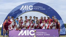 juvenil de monte grande fue campeon con river en el mundial de clubes en punta cana