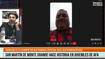 San Martín de Monte Grande debutó en juveniles de AFA y palpita debut en casa: Alentar al club del barrio
