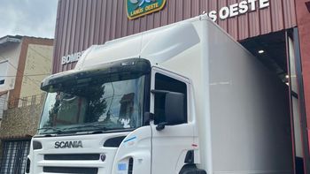 Lanús Oeste: sumaron un camión para operativos de rescate a la flota de los Bomberos Voluntarios