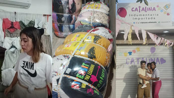 El boom de la ropa importada en fardos llegó a San Vicente: Es un poco al azar