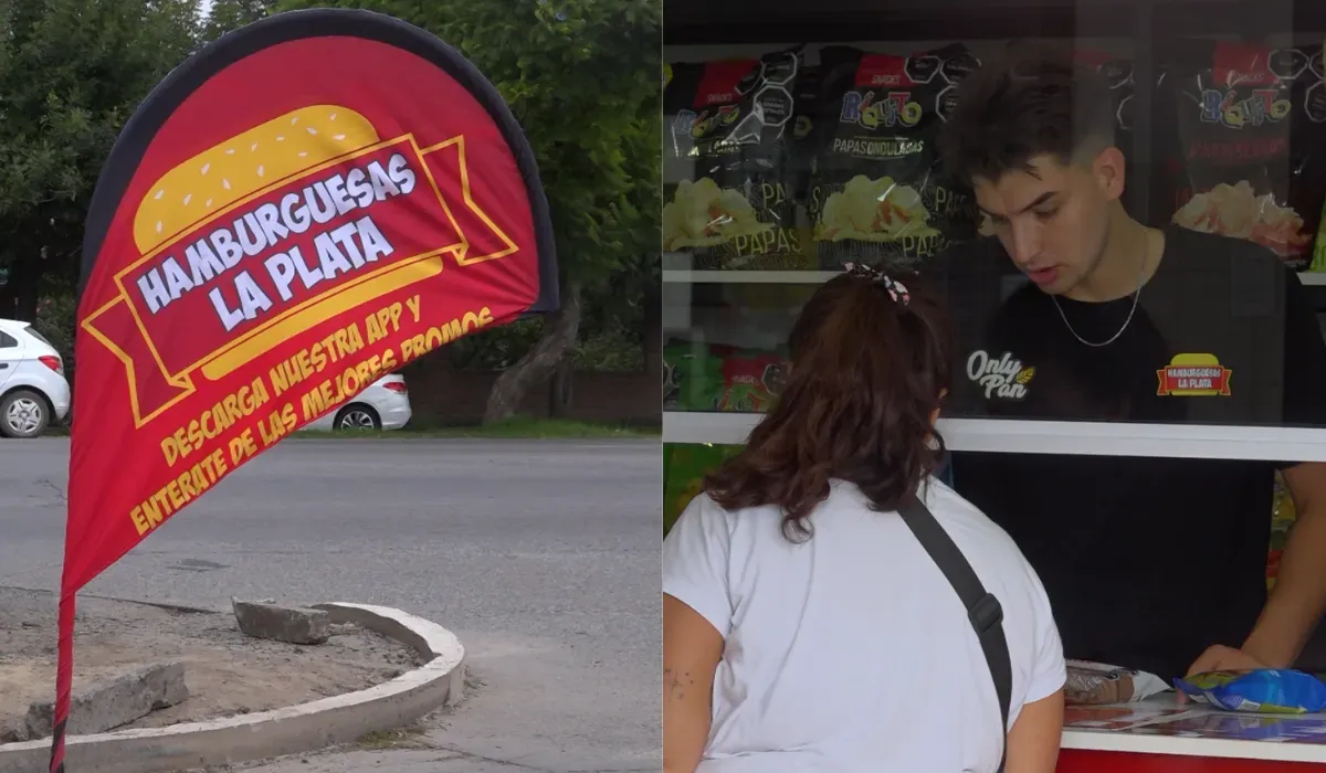 El nuevo local de Hamburguesas La Plata en Guernica. 