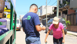 9 de Abril: el Municipio realizó un nuevo operativo de recarga de garrafas