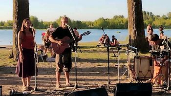 Festival en la laguna de San Vicente: shows infantiles, feria y actividades