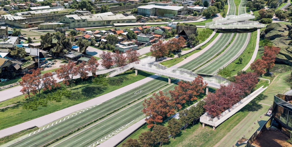 Así quedaría la Autopista Dellepiane tras las obras de mejora y ampliación.