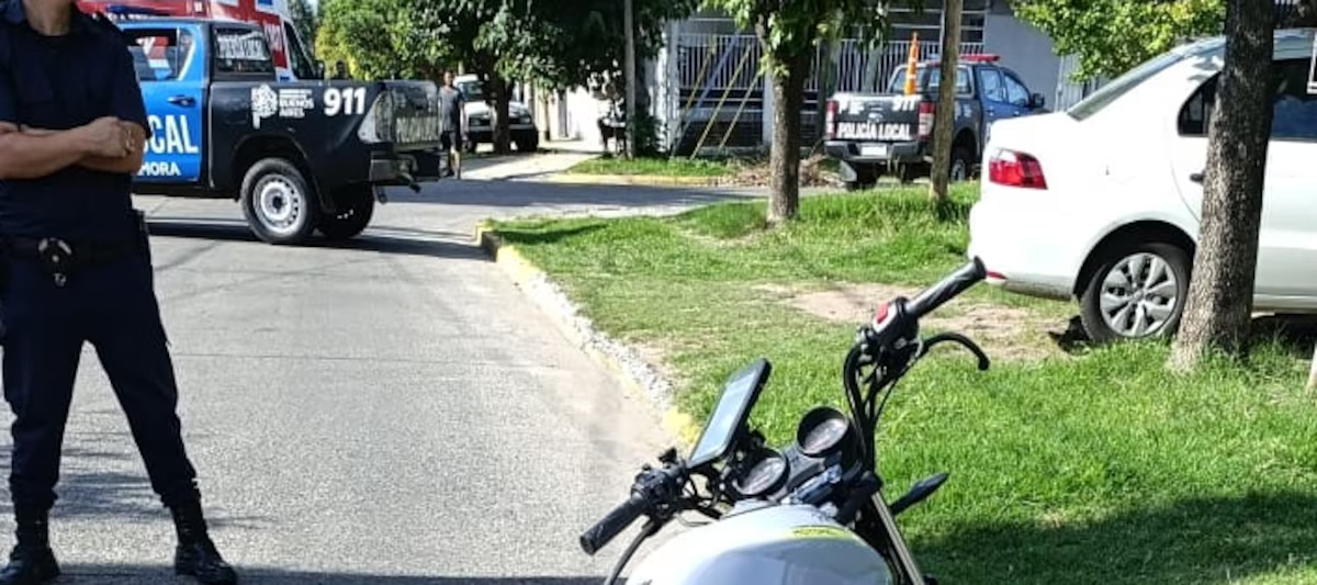 La esquina donde ocurrió el hecho, en Banfield. 