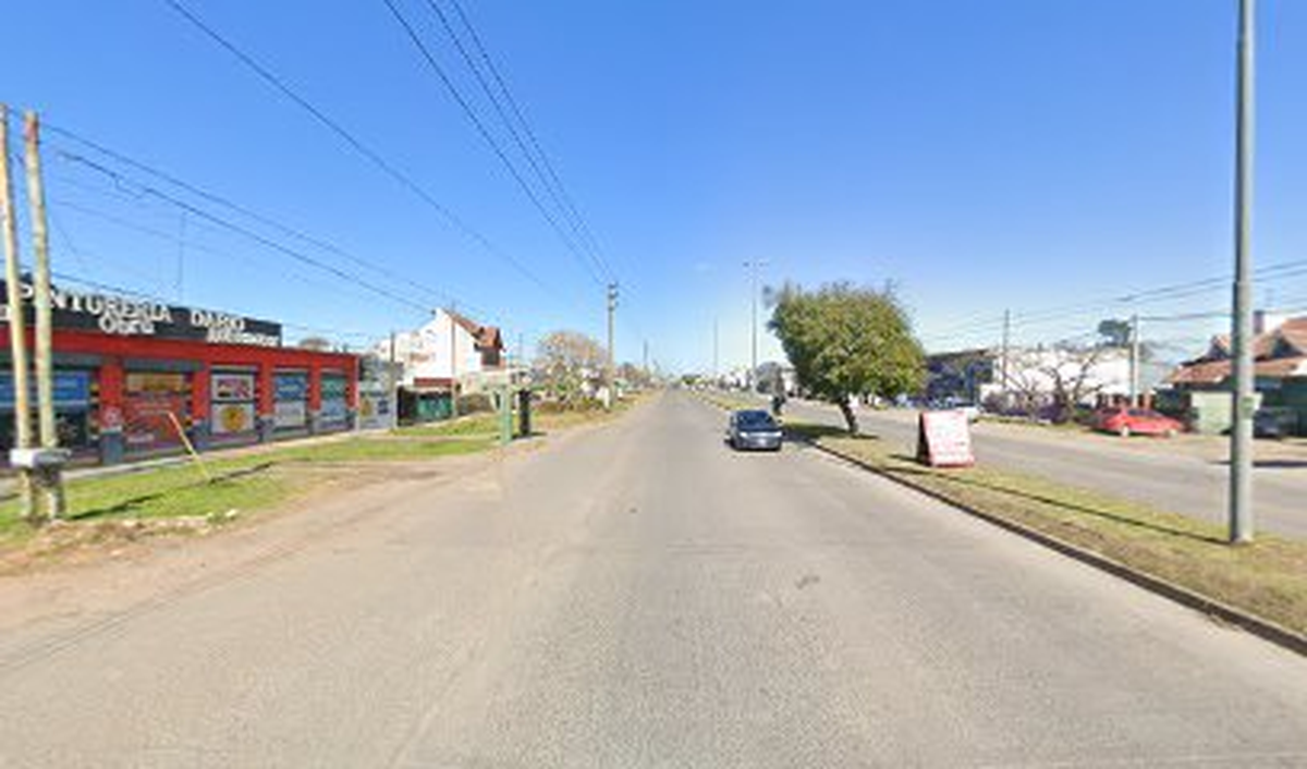 Lugar en donde se provocó el impacto en Almirante Brown.