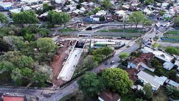 Almirante Brown: habrá cortes y desvíos de tránsito en Rafael Calzada por la etapa final del paso bajo nivel