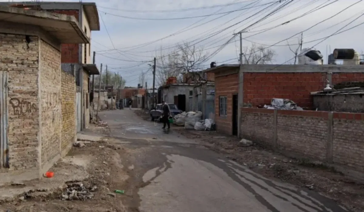 El lugar donde ocurrió el asalto en Ingeniero Budge.