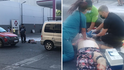 monte grande: una mujer de 72 anos fue atropellada por un colectivo en pleno centro