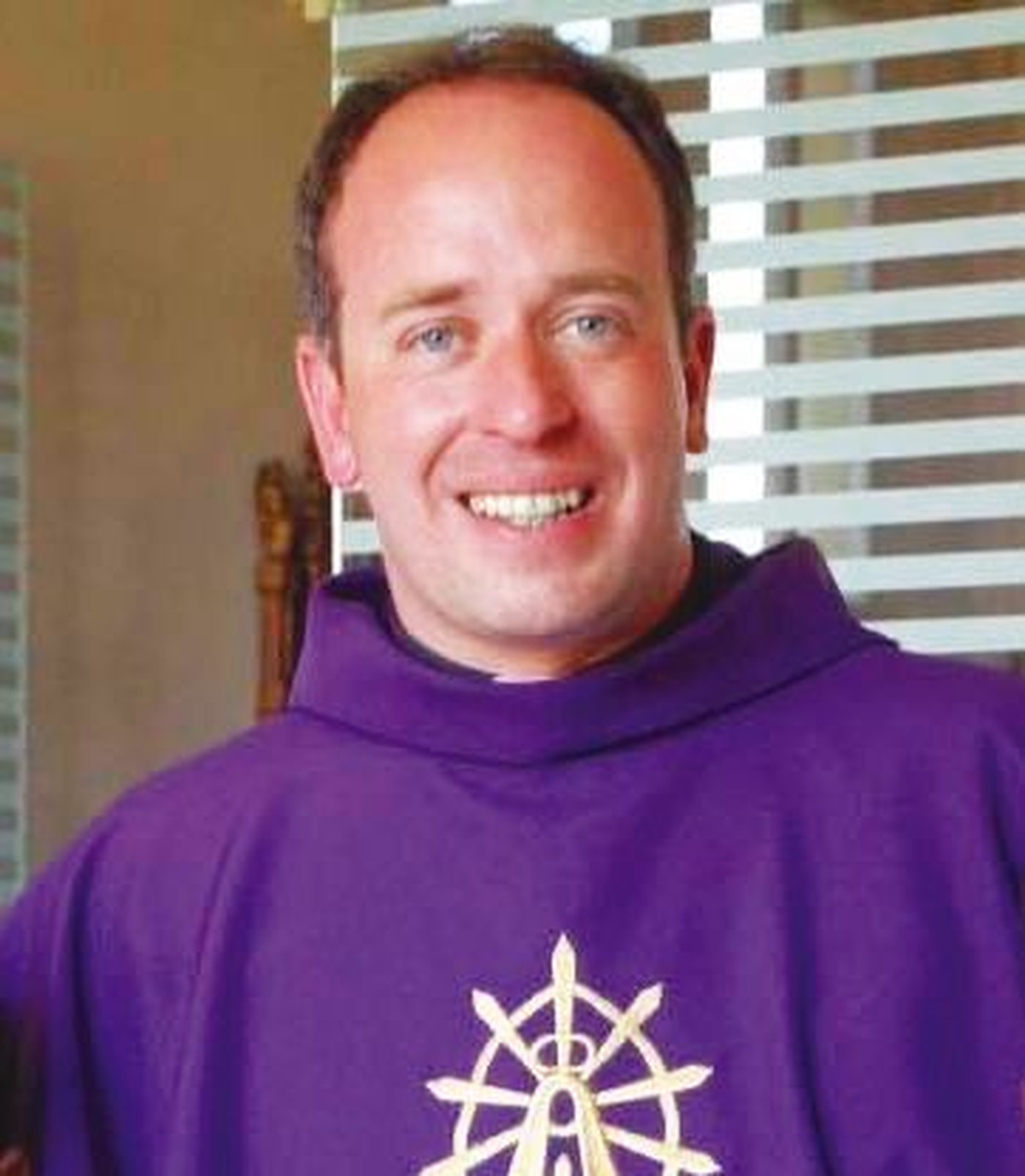 Padre Federico Piserchia, quien acompaña a la comunidad de la parroquia “San Vicente Ferrer”. 