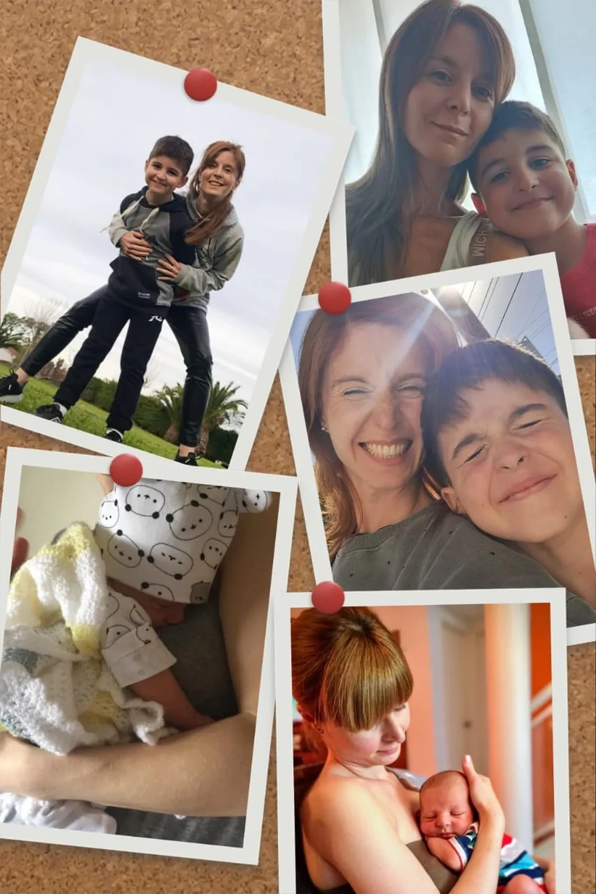 El recuerdo de Natalia con su hijo.