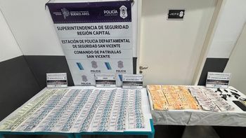 Cayeron en Alejandro Korn dos vendedores de droga con cocaína y dinero en efectivo