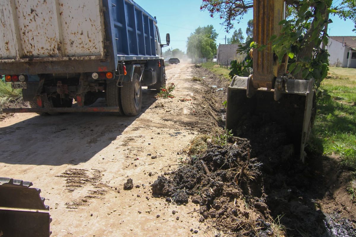 Obras de pavimentaci&oacute;n en San Vicente