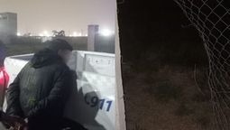 glew: dos detenidos por robar una heladera y un termotanque en un jardin de infantes
