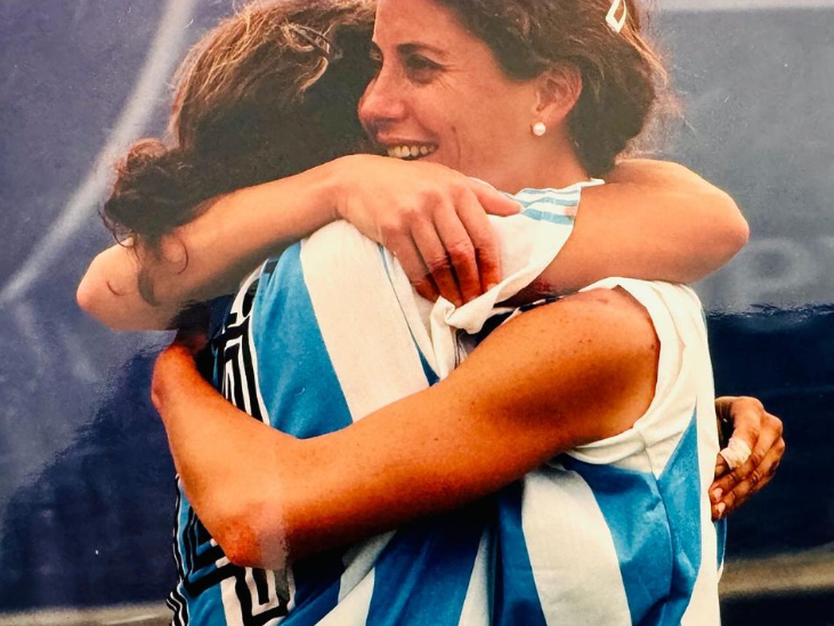 Una de las fotos que compartió Mercedes Margalot en su posteo de despedida a Gabriela Pando. 