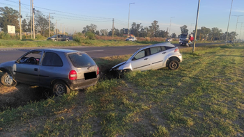 Ruta 58: nuevo choque de dos autos en la entrada a San Vicente