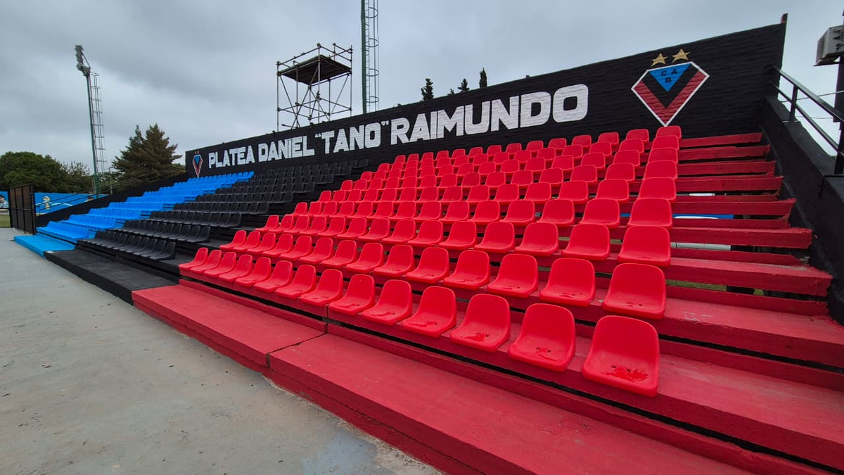 La nueva platea de Brown de Adrogu&eacute; fue inaugurada este a&ntilde;o.