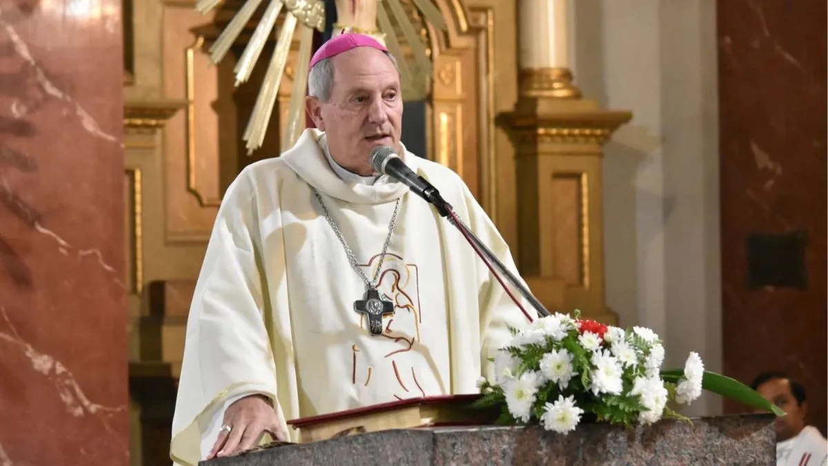 Monseñor Jorge Lugones, obispo de la Diócesis de Lomas de Zamora, presidirá la ordenación sacerdotal y una misa en Carlos Spegazzini.