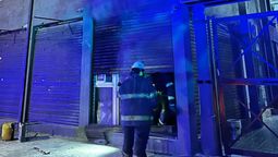 incendio en un comercio de adrogue: perdidas totales