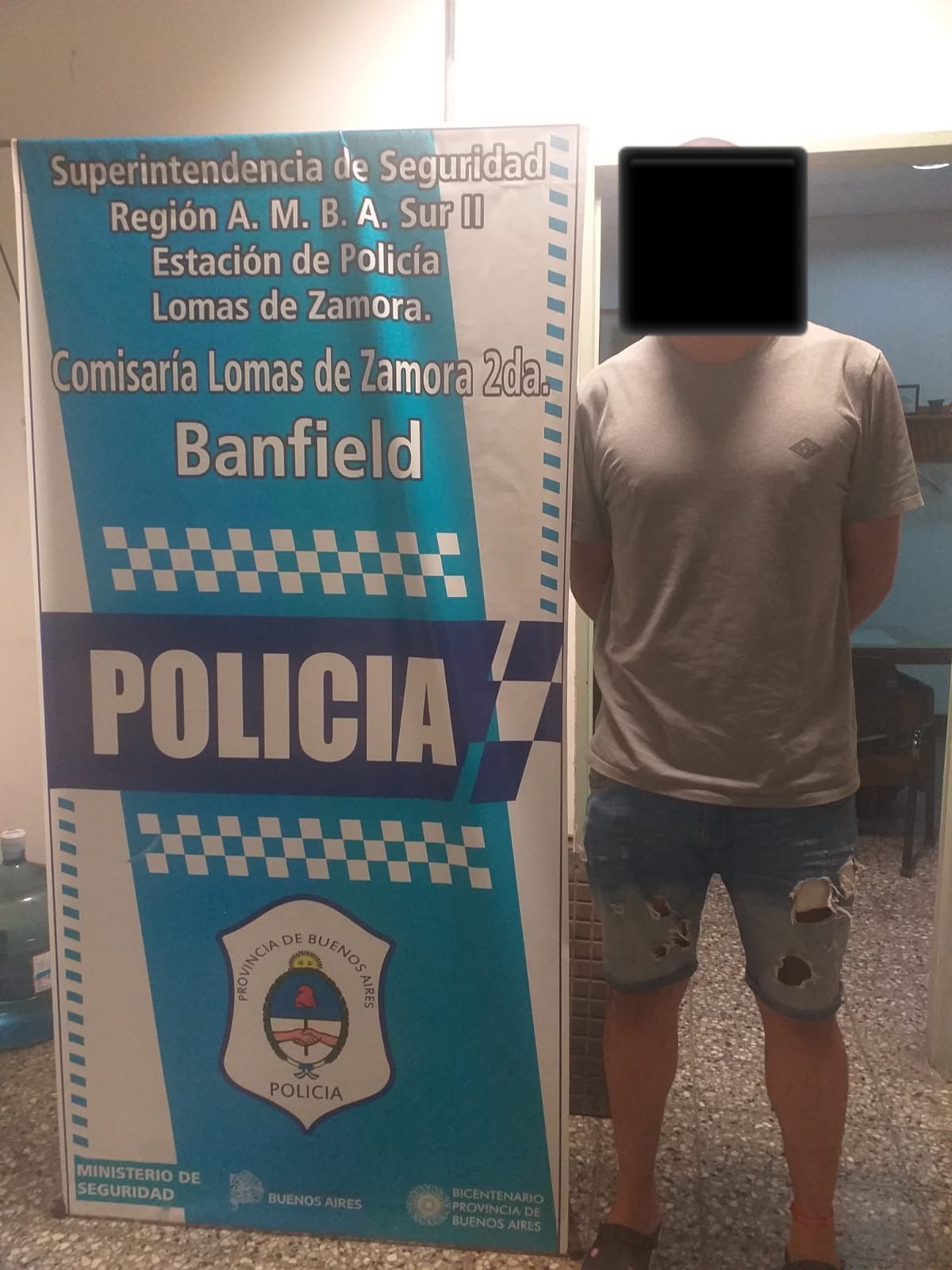Vecino de Banfield detenido con 15 plantas de marihuana