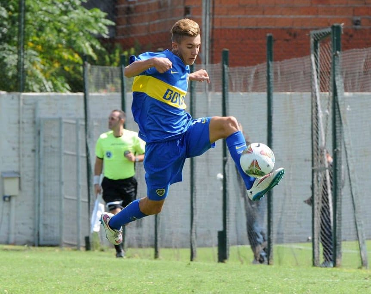 Fue tenido en cuenta en las divisiones inferiores del "Xeneize".