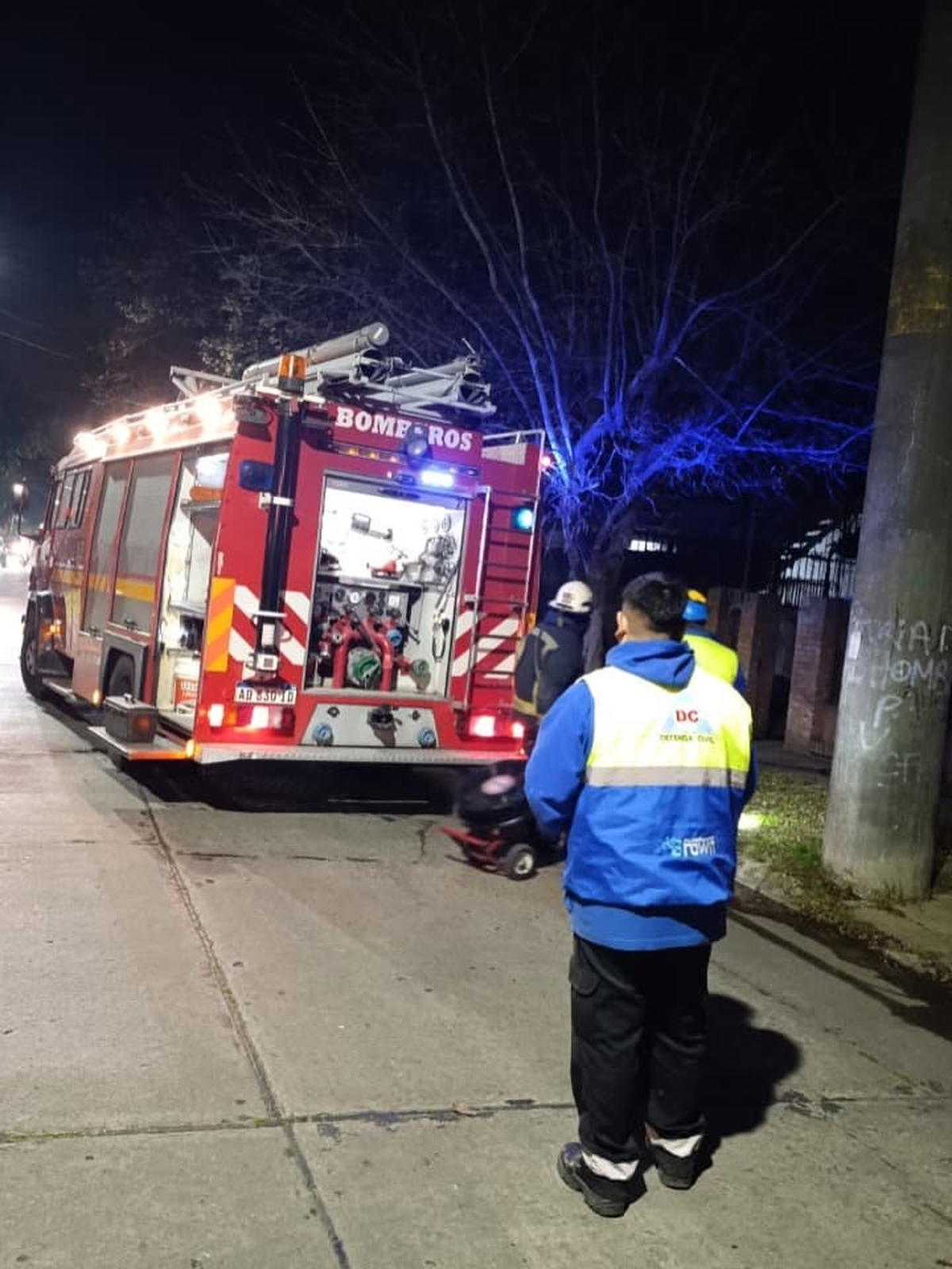 El incendio caus&oacute; preocupaci&oacute;n entre los vecinos de la zona.&nbsp;