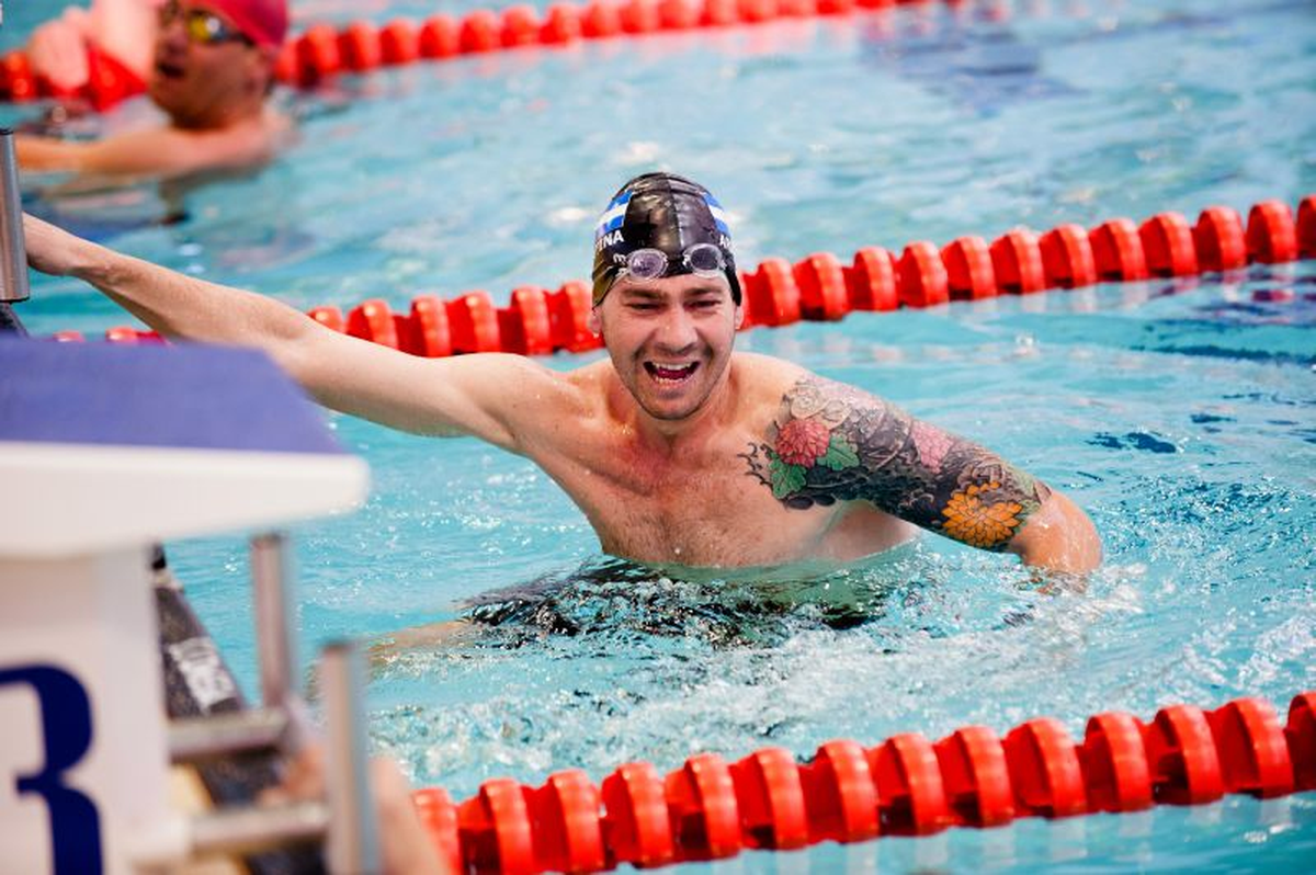 Es uno de los mejores nadadores del pa&iacute;s.