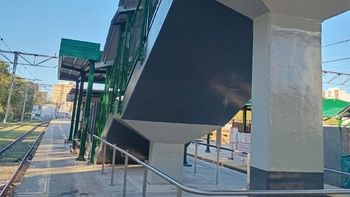 Lomas de Zamora: finalizaron el nuevo paso peatonal elevado en la estación Temperley