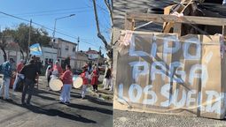 trabajadores de la fabrica de caramelos lipo de lanus continuan en paro por falta de pagos