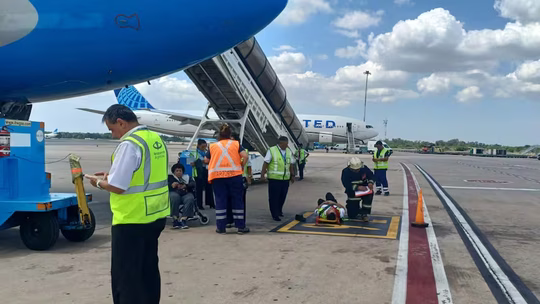 Cayó un elevador en el aeropuerto de Ezeiza y dejó seis heridos