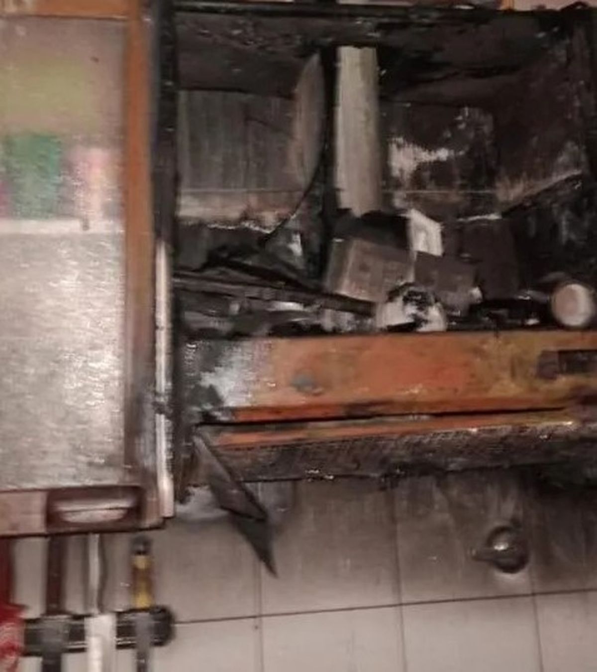 El siniestro se originó en la cocina de la vivienda de Lomas.