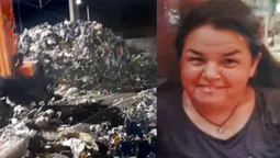 una recicladora fue hallada muerta debajo de una montana de basura en canuelas